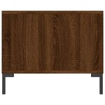 vidaXL Table basse chêne marron 90x50x40 cm bois d'ingénierie