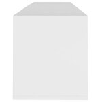 vidaXL Meuble TV Blanc 120x30x40 5 cm Bois d'ingénierie