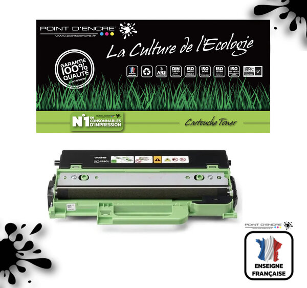 TN248XL / WT229CL - CONTENEUR A DECHET - Grande capacité