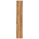 vidaXL Bibliothèque chêne artisanal 80x24x143 cm bois d'ingénierie