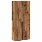 vidaXL Buffet Bois Ancien 80 x 35 x 180 cm Bois d'ingénierie