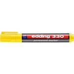 Marqueur Permanent 330 Jaune Pointe Biseautée 1-5 mm x 3 EDDING