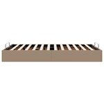 vidaXL Cadre de lit ottoman sans matelas cappuccino 120x190 cm