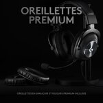 LOGITECH G - Casque Gaming PRO X Headset - Noir