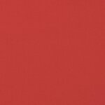 vidaXL Coussin de palette rouge 120x40x12 cm tissu