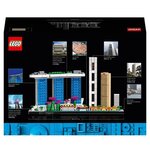 Lego 21057 architecture singapour  loisirs créatifs pour adultes  collection skyline  décoration pour la maison