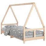 vidaXL Cadre de lit pour enfants 80x200 cm bois de pin massif