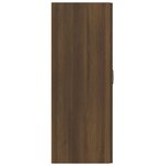 vidaXL Armoire suspendue Chêne marron 69 5x34x90 cm Bois d'ingénierie