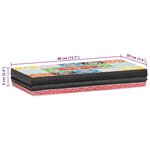 vidaXL Étagères Murales 2 Pièces 40x20x6 cm Bois Massif Mangue