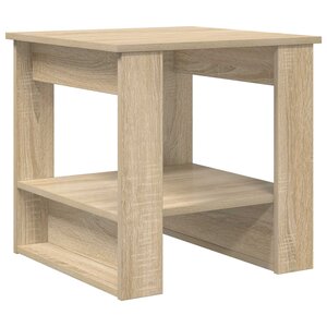 vidaXL Table basse Chêne Sonoma 51 x 50 x 50 cm Bois d'ingénierie