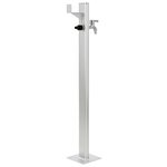 vidaXL Colonne à eau de jardin Aluminium 95 cm