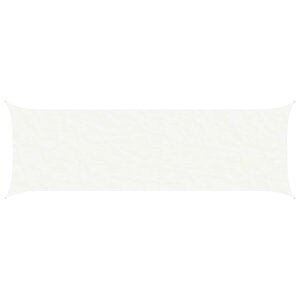vidaXL Voile d'ombre Blanc 6 x 2 m 100 polyester Oxford