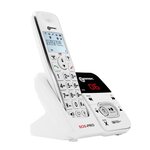 GEEMARC Téléphone sans fil grosses touches sénior AMPLIDECT 295 SOS-PRO - Avec Médaillon DECT d'appel d'urgence