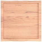 vidaXL Dessus de table bois massif traité bordure assortie