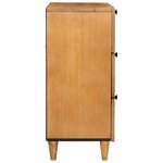 vidaXL Buffet Marron clair 60 x 33 x 75 cm bois de manguier massif