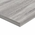 vidaXL Étagères murales 4 Pièces sonoma gris 80x50x1 5 cm bois ingénierie