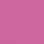 vidaXL Coussin de banc de jardin rose 200x50x3 cm tissu