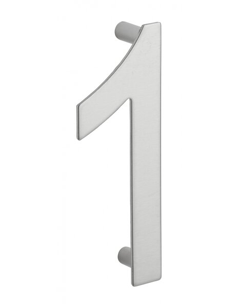 THIRARD - Chiffre 1 à visser  inox  H.100mm - THIRARD