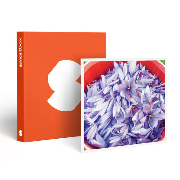 SMARTBOX - Coffret Cadeau Visite d’une safranière et d’un vignoble en agriculture biologique avec dégustations -  Gastronomie