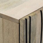 vidaXL Ensemble de mobilier de salle de bain avec tiroir 3 Pièces Blanc