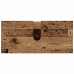 vidaXL Ensemble de mobilier de salle de bain 4 Pièces Bois ancien