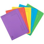 Paquet 5 Chemises Coin FOREVER Assortis EXACOMPTA