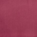 vidaXL Canapé à 3 places et repose-pieds Rouge bordeaux 180 cm Velours