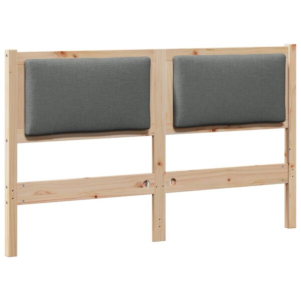 vidaXL Tête de lit Autre Marron 150 cm Bois massif en pin