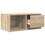 vidaXL Meuble TV chêne sonoma 60x31x25 5 cm bois d'ingénierie
