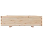 vidaXL Jardinière 100x100x26 5 cm bois de pin massif