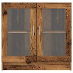 vidaXL Meuble vieux bois 82 5x30 5x80 cm bois d'ingénierie