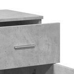 vidaXL Buffets 2 Pièces gris béton 79x38x80 cm bois d'ingénierie