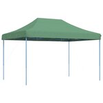 vidaXL Tente de fête Vert 279 x 410 x 315 cm Tissu Oxford