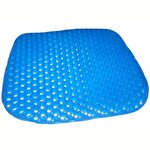 MESA LIVING Coussin de siège au gel Gel Pilow Bleu