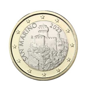 Pièce de monnaie 1 euro Saint-Marin 2023