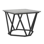 Tables d'appoint vidaXL 3 Pièces Gris Sonoma en bois d'ingénierie