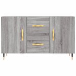 vidaXL Buffet sonoma gris 100x36x60 cm bois d'ingénierie