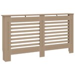 vidaXL Cache-radiateur 152x19x81 5 cm MDF