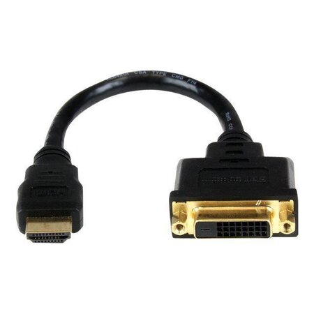 Startech.com câble adaptateur vidéo hdmi vers dvi-d de 20 cm - hdmi mâle vers dvi femelle