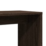 vidaXL Tables d'appoint 2 Pièces chêne marron 50x30x50 cm bois ingénierie