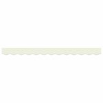 vidaXL Bande de auvent Crème 2.3 x 0.2 m Toile