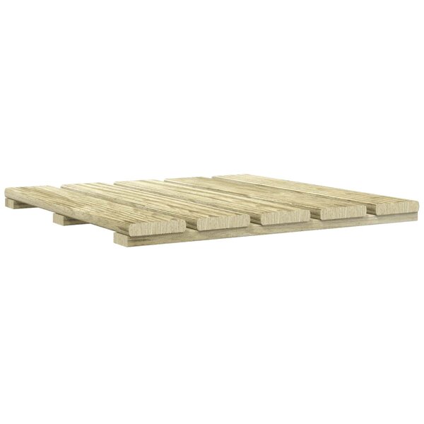 vidaXL Carreau de terrasse 30 Pièces Vert 50 x 50 cm