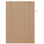 vidaXL Store enrouleur Autre Marron Clair 150 x 220 cm Bambou