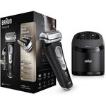 Braun SERIES 9 9380CC rasoir électrique - sans fil - noir avec pochette de voyage en cuir