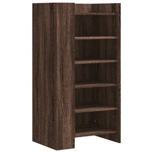 vidaXL Armoire à chaussures chêne marron 52x37 5x100 cm