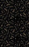 Tapis d'intérieur Noël 50 x 80 cm - Noir
