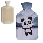 Bouillotte Petit Panda fond bleu