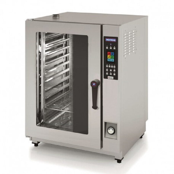Four gaz xt compact - mixte à injection directe - commandes programmables à écran tactile - 23 kw + 0 6 kw - inoxtrend -  - acier i