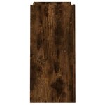 vidaXL Buffet chêne fumé 73 5x35x75 cm bois d'ingénierie