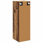 vidaXL Cabinet de Salle de Bain Mural Bois ancien 33 x 34 5 x 100 cm